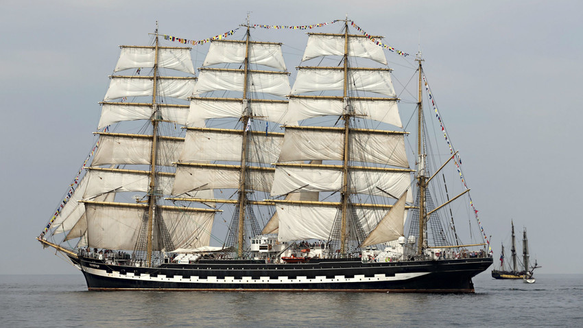 Le Krusenstern fierté maritime de la Russie Vidéo Russia Beyond FR