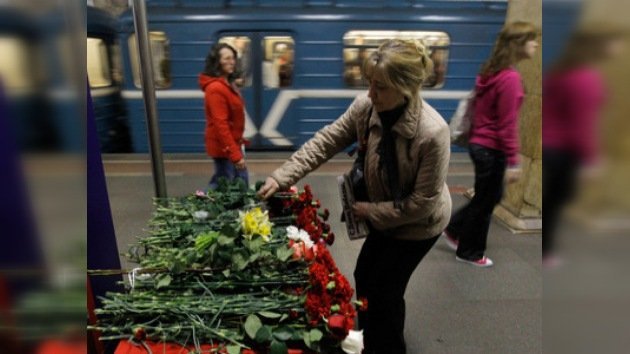 Moscú recuerda a las víctimas 40 días después de los atentados
