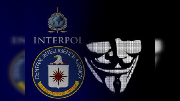 Anonymous ataca las páginas web de la CIA y de la Interpol