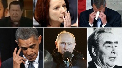 Los presidentes también lloran
