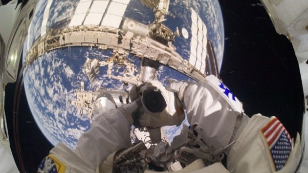 Espectaculares 'selfies' realizados en el espacio