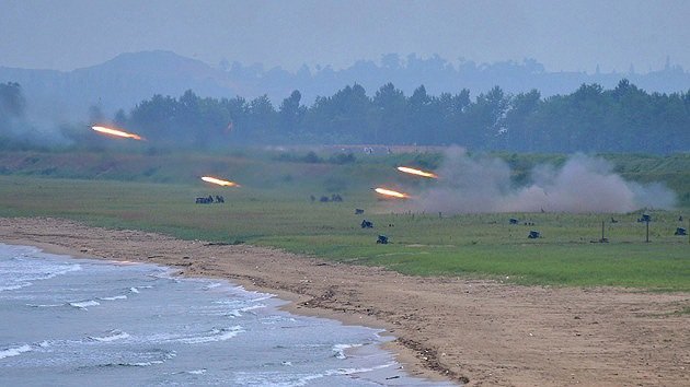 Corea del Norte dispara cuatro misiles de corto alcance