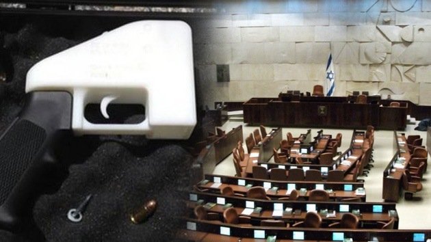 Reporteros infiltran sin problemas un arma impresa en 3D en el Parlamento de Israel