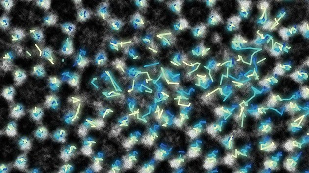 Graban la 'danza' de los átomos en la estructura cristalina más fina del mundo