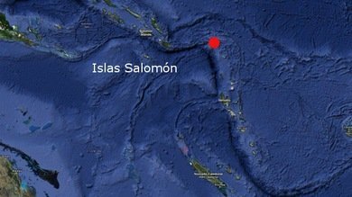 Segundo sismo del día: Terremoto de 7,0 grados hace temblar a las islas Salomón