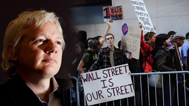 Ocupa a Assange: "Un estallido democrático en EE. UU. es el mayor temor del Gobierno"