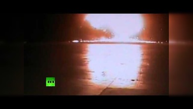 Cámaras de seguridad graban el momento del impacto del avión en Kazán