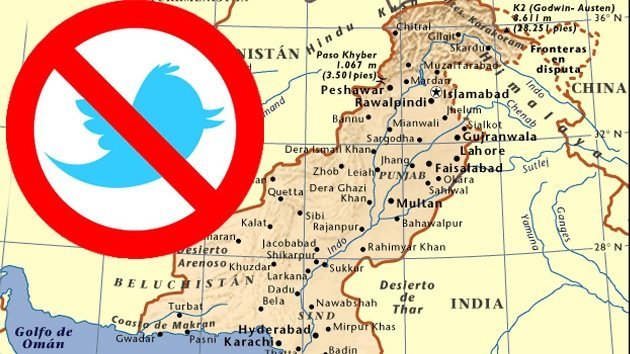 Pakistán bloquea Twitter
