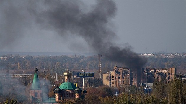 Vídeo exclusivo de RT de las ruinas del aeropuerto de Donetsk
