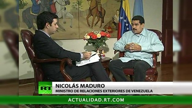 Entrevista con Nicolás Maduro, canciller venezolano 