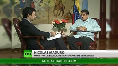 Entrevista con Nicolás Maduro, canciller venezolano