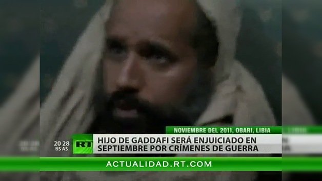 El juicio contra el hijo de Muammar Gaddafi arrancará en septiembre