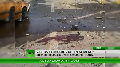 Una serie de atentados terroristas sacude a Irak