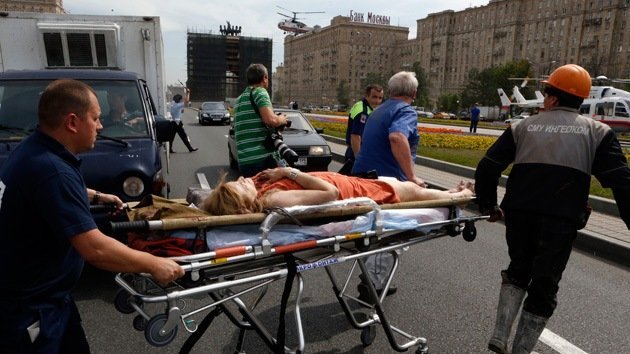 Testigo del accidente de tren en Moscú: "Lo que pasa ahora en el metro es un infierno"