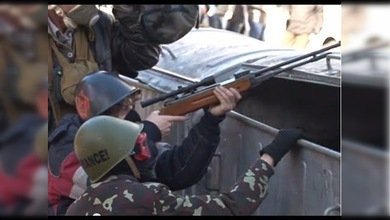 Acciones ilegales de 'manifestantes pacíficos' en Kiev