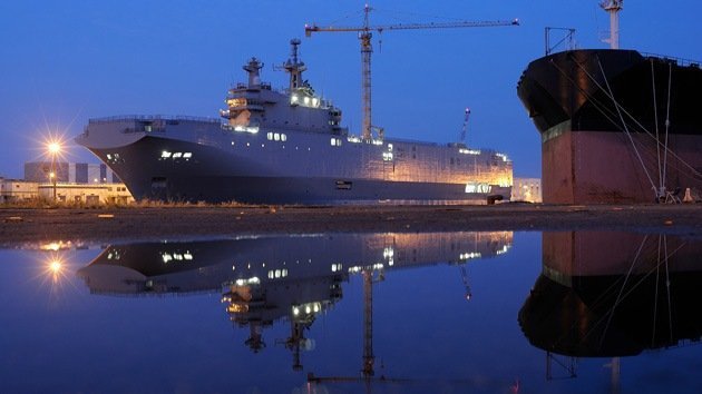 Rusia: “Si Francia no nos entrega el buque Mistral, lo fabricaremos nosotros”