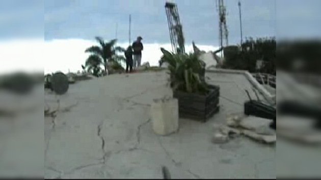 Aparecen imágenes únicas de un rescate en Haití