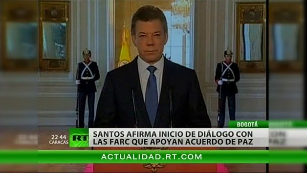 Presidente colombiano anuncia las fases para llegar a la paz con las FARC