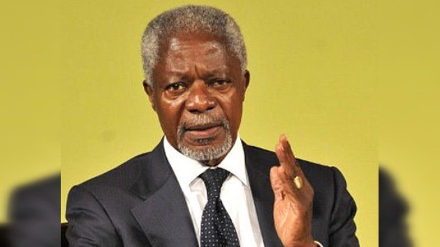 Kofi Annan: la situación en Siria es "inaceptable", aunque la violencia "ha disminuido"