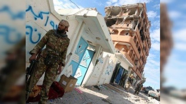Las tropas gubernamentales toman Sirte, la ciudad natal de Gaddafi