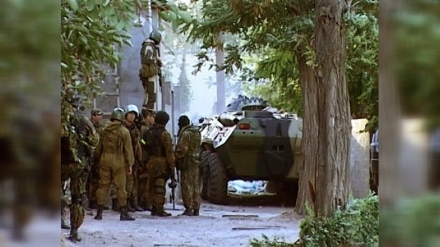 Ocho guerrilleros y dos policías rusos muertos en operación antiterrorista