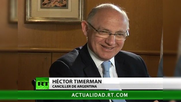 Entrevista con Héctor Timerman, canciller de Argentina