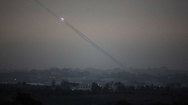 Seis proyectiles lanzados desde Gaza alcanzan Israel