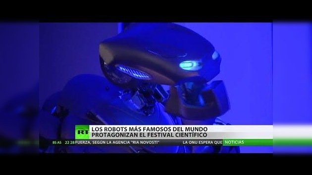 Los robots más famosos del mundo protagonizan el festival científico Roboball en Moscú