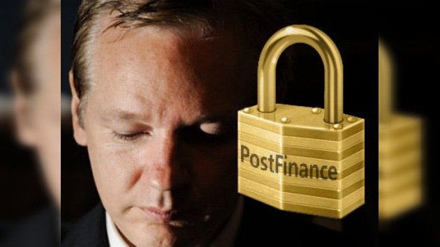 Cierran la cuenta bancaria de Julian Assange en Suiza