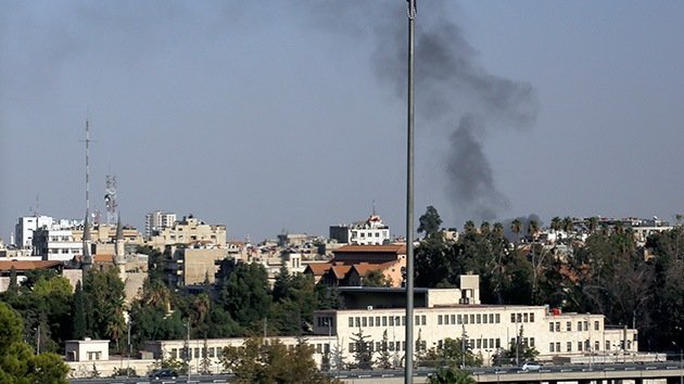 Un proyectil de mortero impacta en la Embajada del Vaticano en Damasco