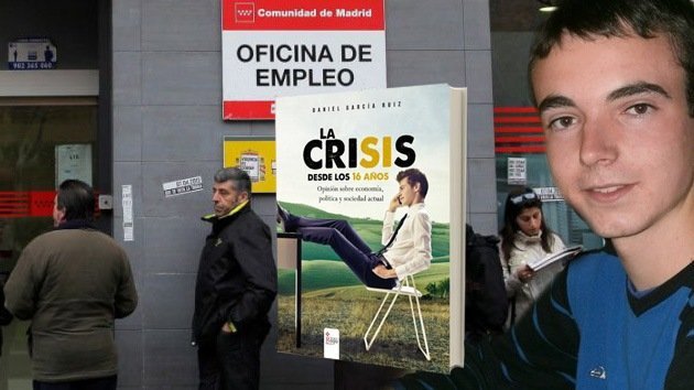 Un adolescente español publica un libro sobre la crisis: "Sobran políticos y asesores"