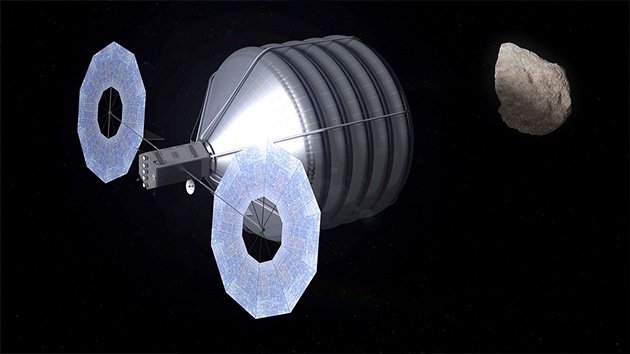 La NASA publica el vídeo de cómo capturará un asteroide