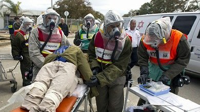 Israel se prepara para afrontar ataques químicos