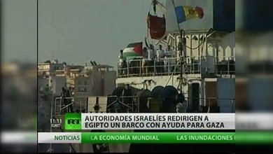 Incierto el lugar dónde anclará Esperanza con ayuda humanitaria para Gaza