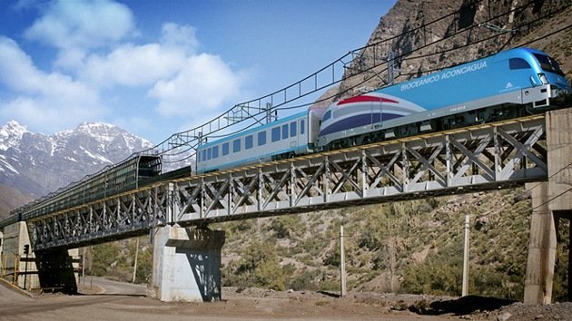 Un ferrocarril transandino para agilizar el comercio entre Chile y Argentina