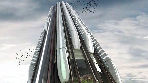 Proponen construir estaciones verticales de tren en emblemáticos rascacielos