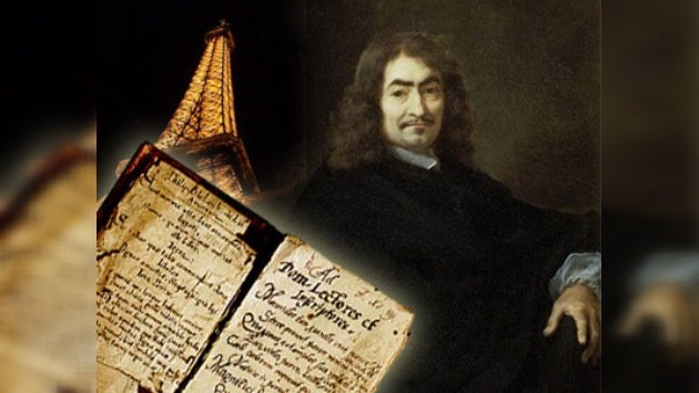 Una carta robada de Descartes vuelve a Francia