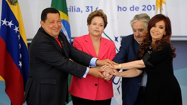 Chávez tras el ingreso de Venezuela en Mercosur: el bloque será la quinta potencia
