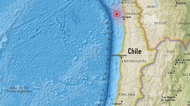 Un sismo de magnitud 5,1 sacude Chile