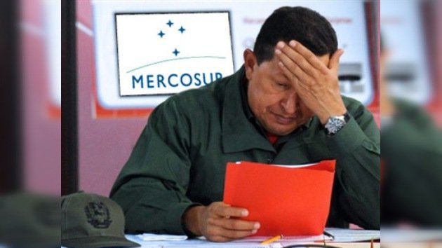 Chávez no irá a la cumbre del Mercosur