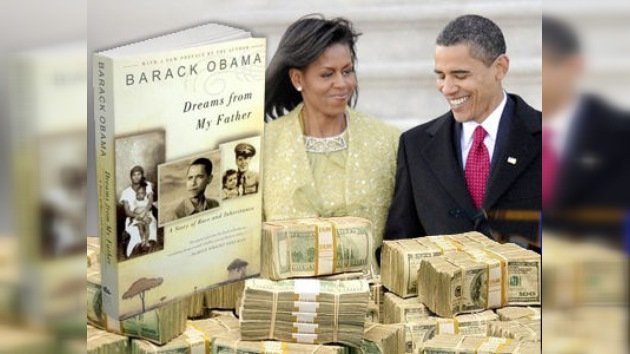 Obama obtiene ingresos millonarios en 2010 no por la política sino por sus libros de éxito
