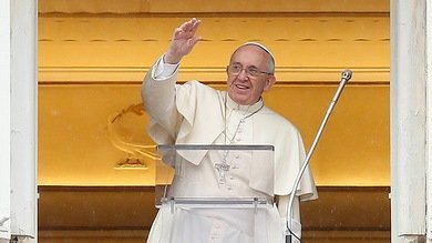 El papa come con menos de 10 euros al día