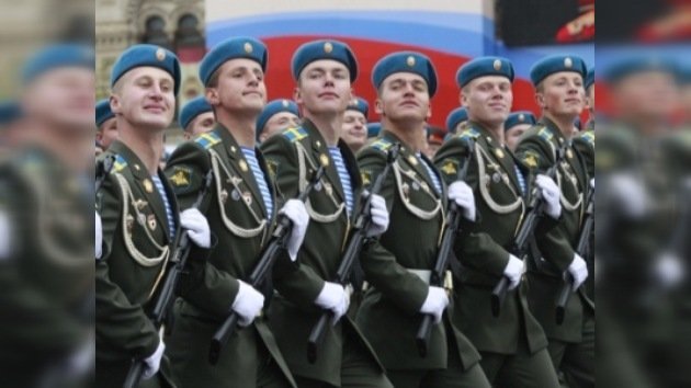 Los "boinas azules", tropas de élite del Ejército ruso