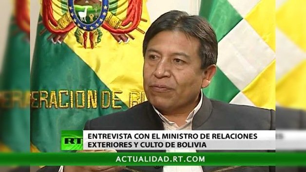 Entrevista con el ministro de Asuntos Exteriores de Bolivia David Choquehuanca Céspedes 