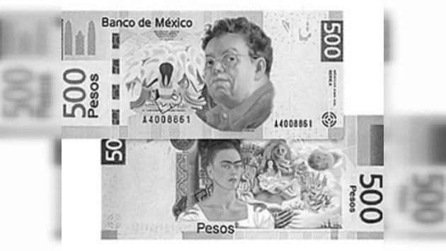 Diego Rivera y Frida Kahlo, nuevas caras del billete mexicano de 500 pesos