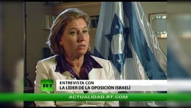 Entrevista con Tzipi Livni, líder de la oposición israelí