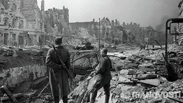 Berlín visto con los ojos de los soldados soviéticos en mayo de 1945