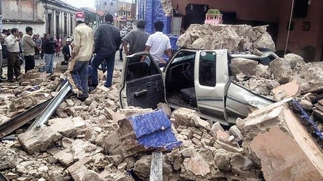 Fotos: decenas de muertos y un centenar de desparecidos tras el terremoto en Guatemala