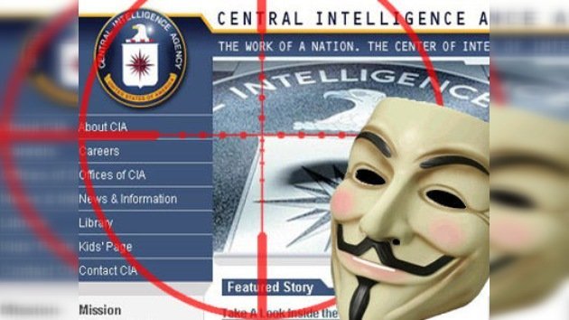 Anonymous 'hackea' el portal web de la CIA