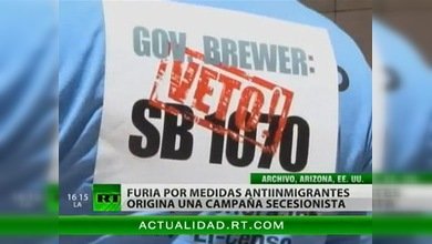 Contrarios a las leyes de inmigración de Arizona impulsan un movimiento secesionista